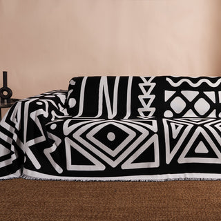Funda de sofá estilo bohemio geométrico - Venta final