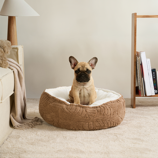 Cama para Perros Hojas de Otoño Calmantes