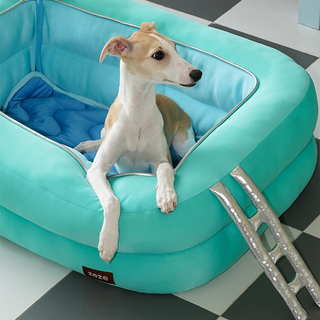 Cama refrescante para mascotas ZEZE Pets para piscina de paletas