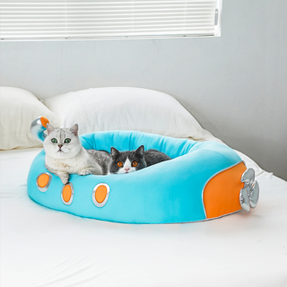 Cama submarina para mascotas ZEZE Pets