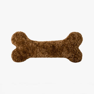 Almohada de felpa con forma de hueso de perro en tela suave hipoalergénica, perfecta para los amantes de las mascotas