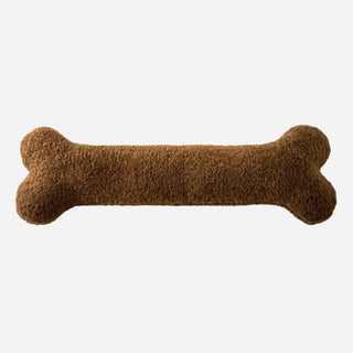 Almohada de felpa con forma de hueso de perro en tela suave hipoalergénica, perfecta para los amantes de las mascotas