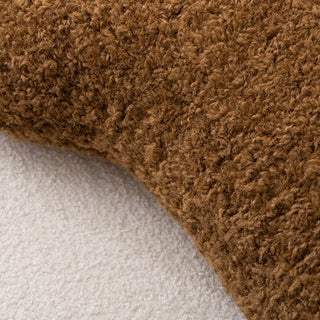 Almohada de felpa con forma de hueso de perro en tela suave hipoalergénica, perfecta para los amantes de las mascotas