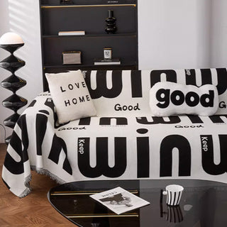 Funda de sofá Bold Typography