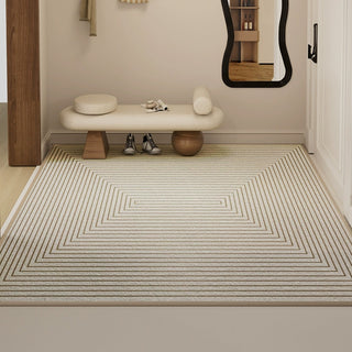 Alfombra fácil de limpiar, elegante, duradera, antideslizante, apta para mascotas, minimalista, para pasillo interior
