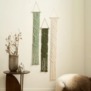 Conjunto de Decoración de Pared de Macramé Little Loom