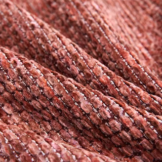 Funda de almohada rosa texturizada