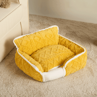 Cama para mascotas de forro polar Fromage