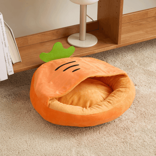 Cama para Mascotas Parche de Zanahoria