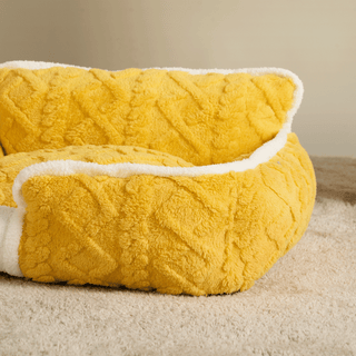 Cama para mascotas de forro polar Fromage