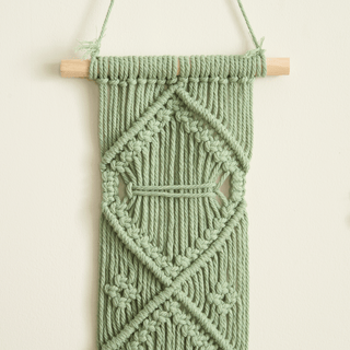 Decoración de Pared de Macramé Little Loom