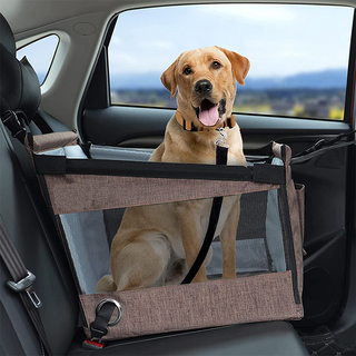 Silla de coche elevada para perros