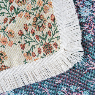 Funda de sofá vintage con estampado floral