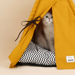 ZEZE Pets Tienda Tipi